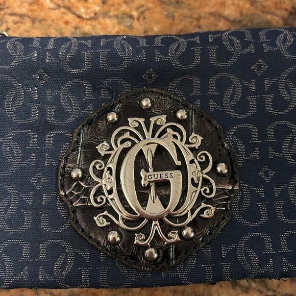 Women’s Guess Wallet on Chain - Blue - Picture 3 of 14